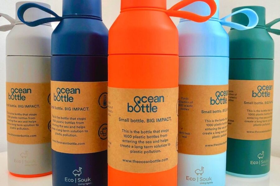 Co-branding with Ocean Bottle